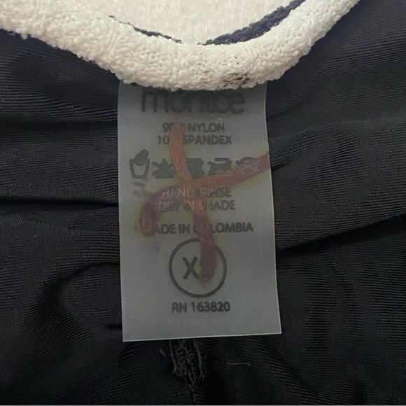 New! Montce x Olivia Culpo Paula binded bikini bottom black 3742 - Picture 3 of 11